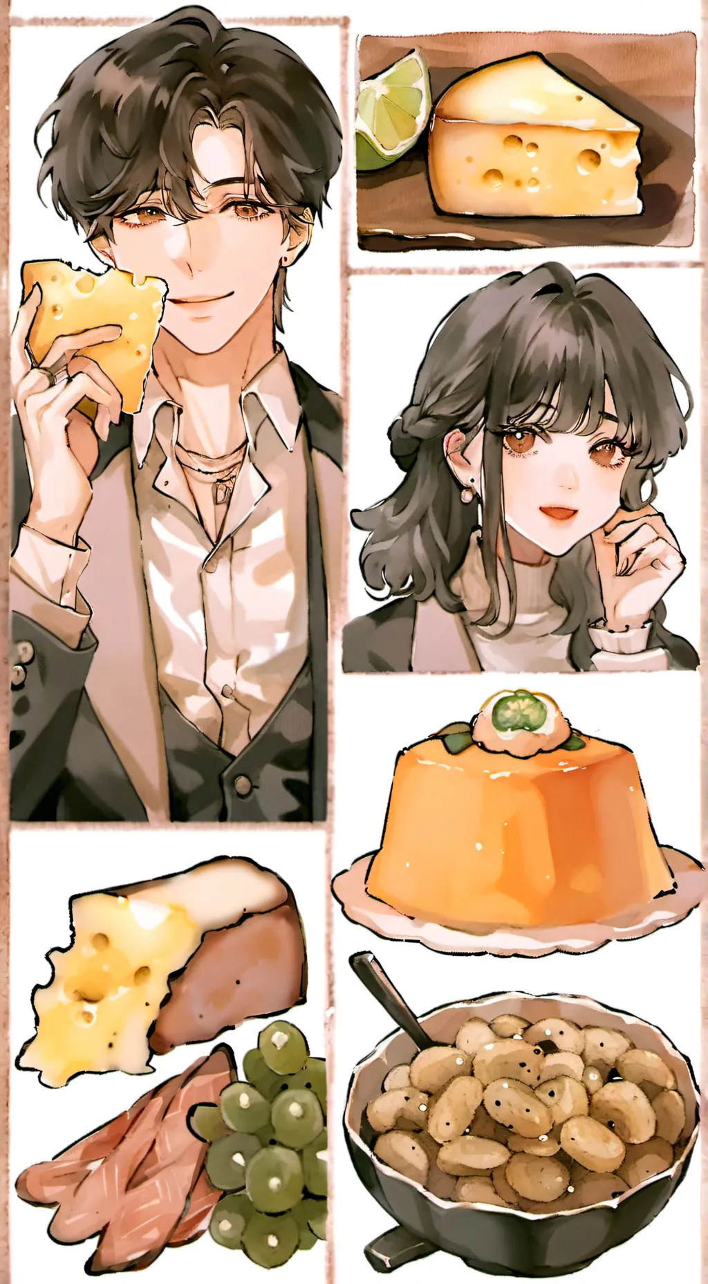 ai character: Idea storm background