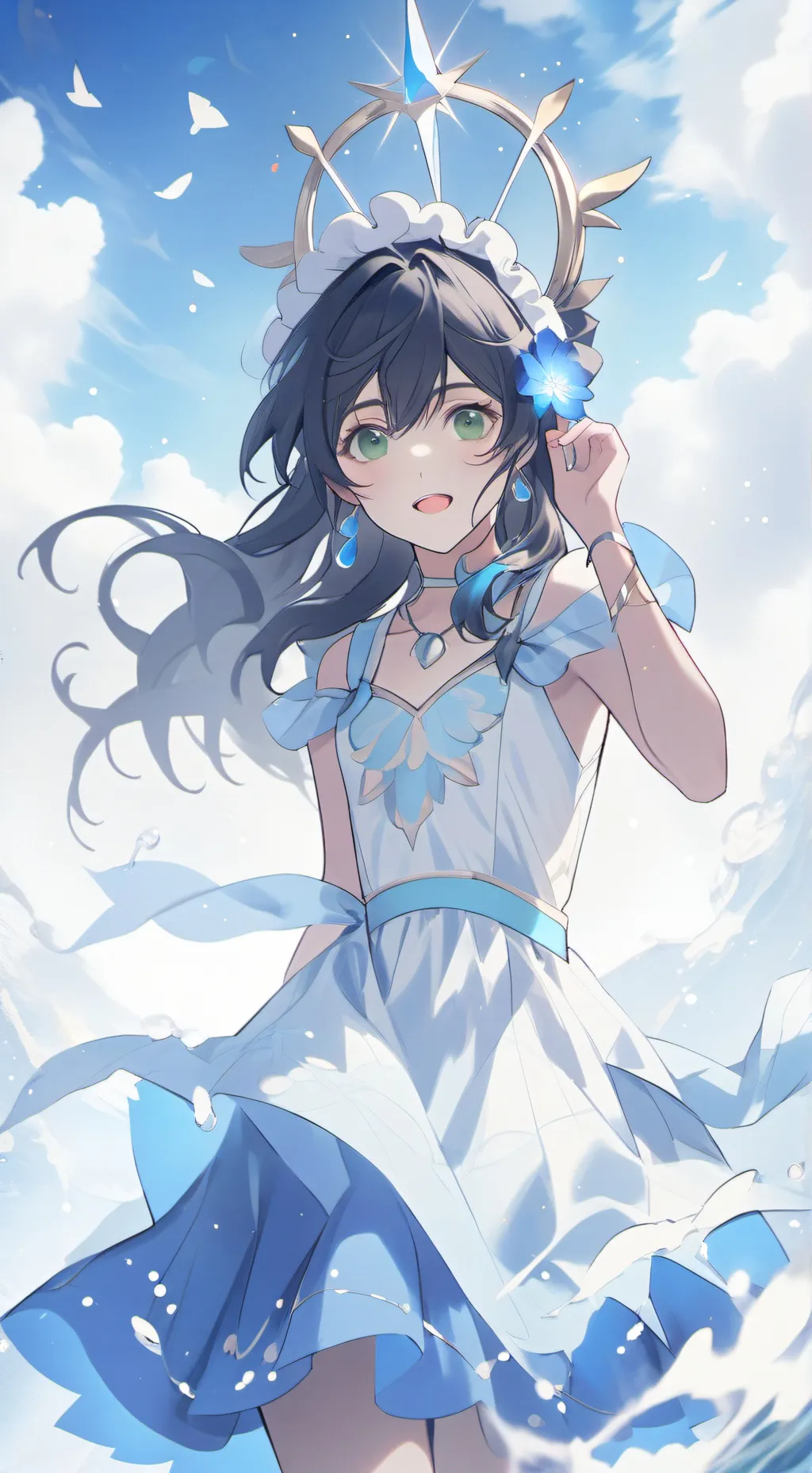 ai character: calypso (goddess) background
