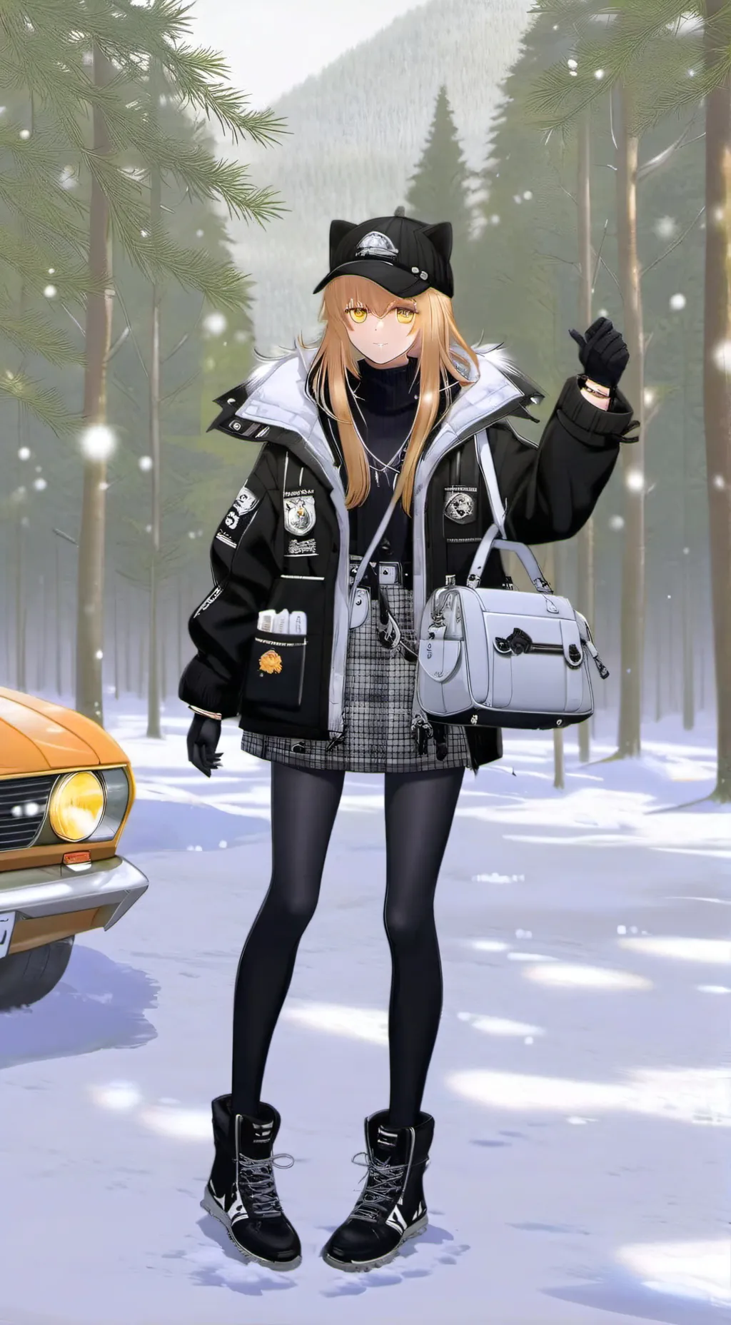 ai character: Mahiru background