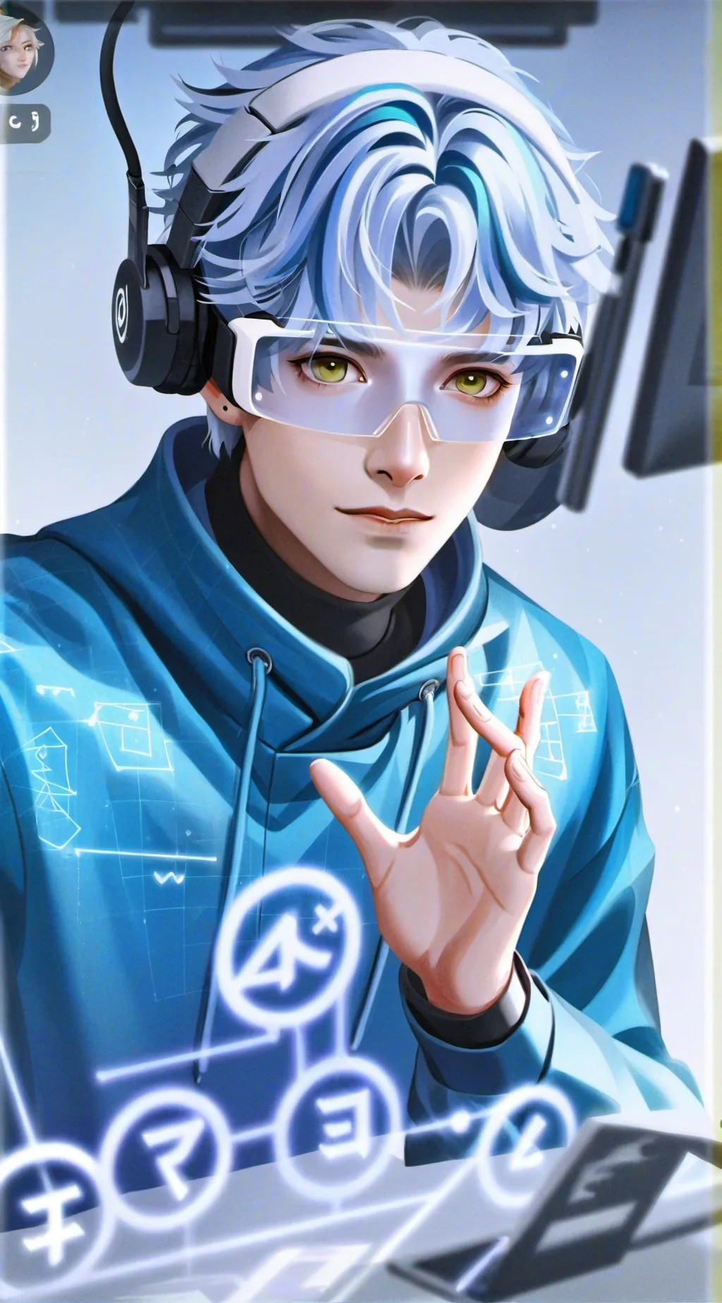 ai character: Dr. AcademiaBot background