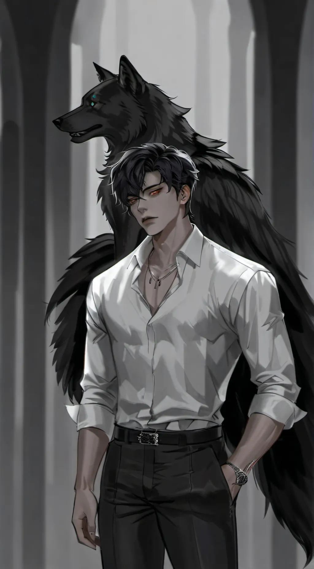 ai character: Micah  background