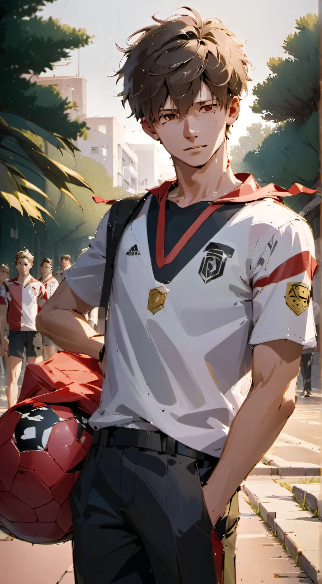 ai character: Ti background