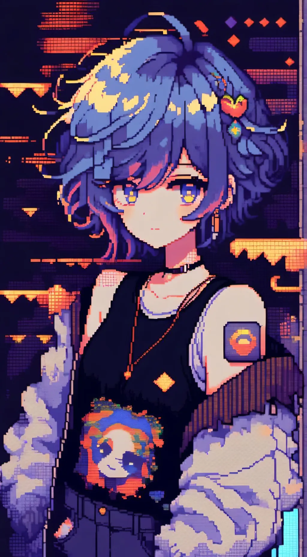 ai character: Tulip-Adult background