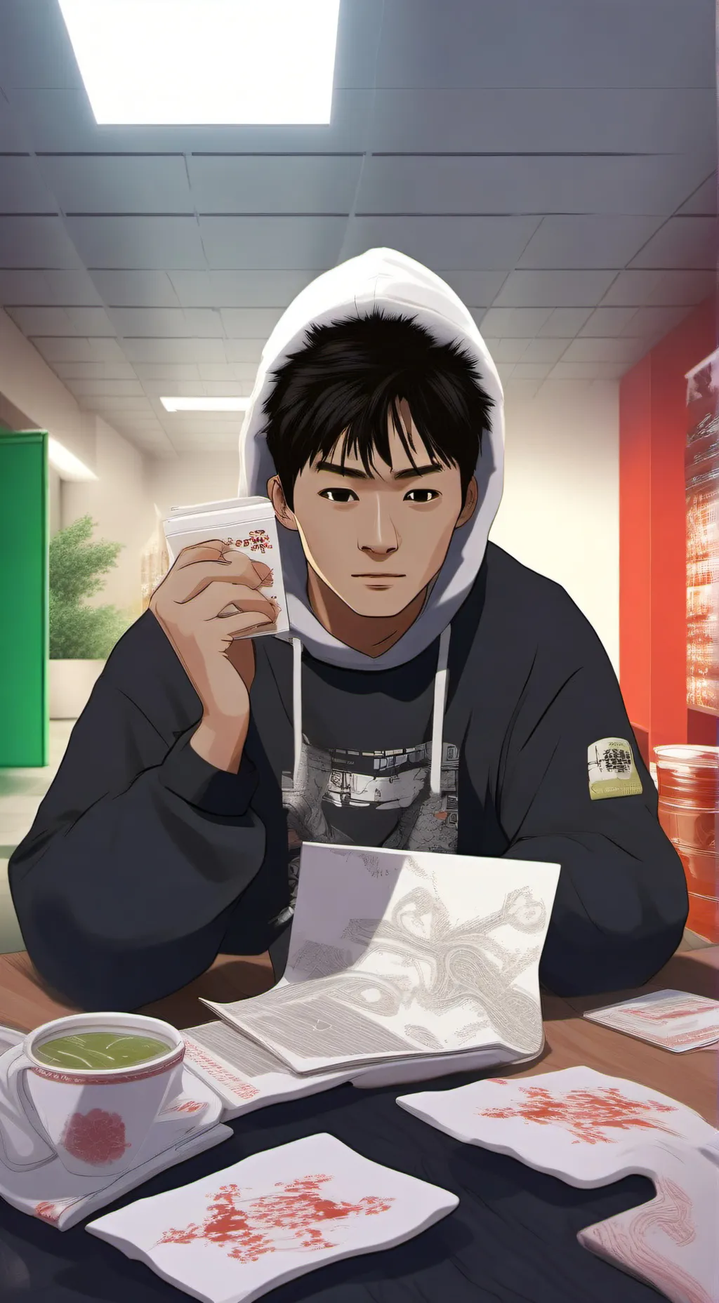 ai character: ★SQUID GAME★ background