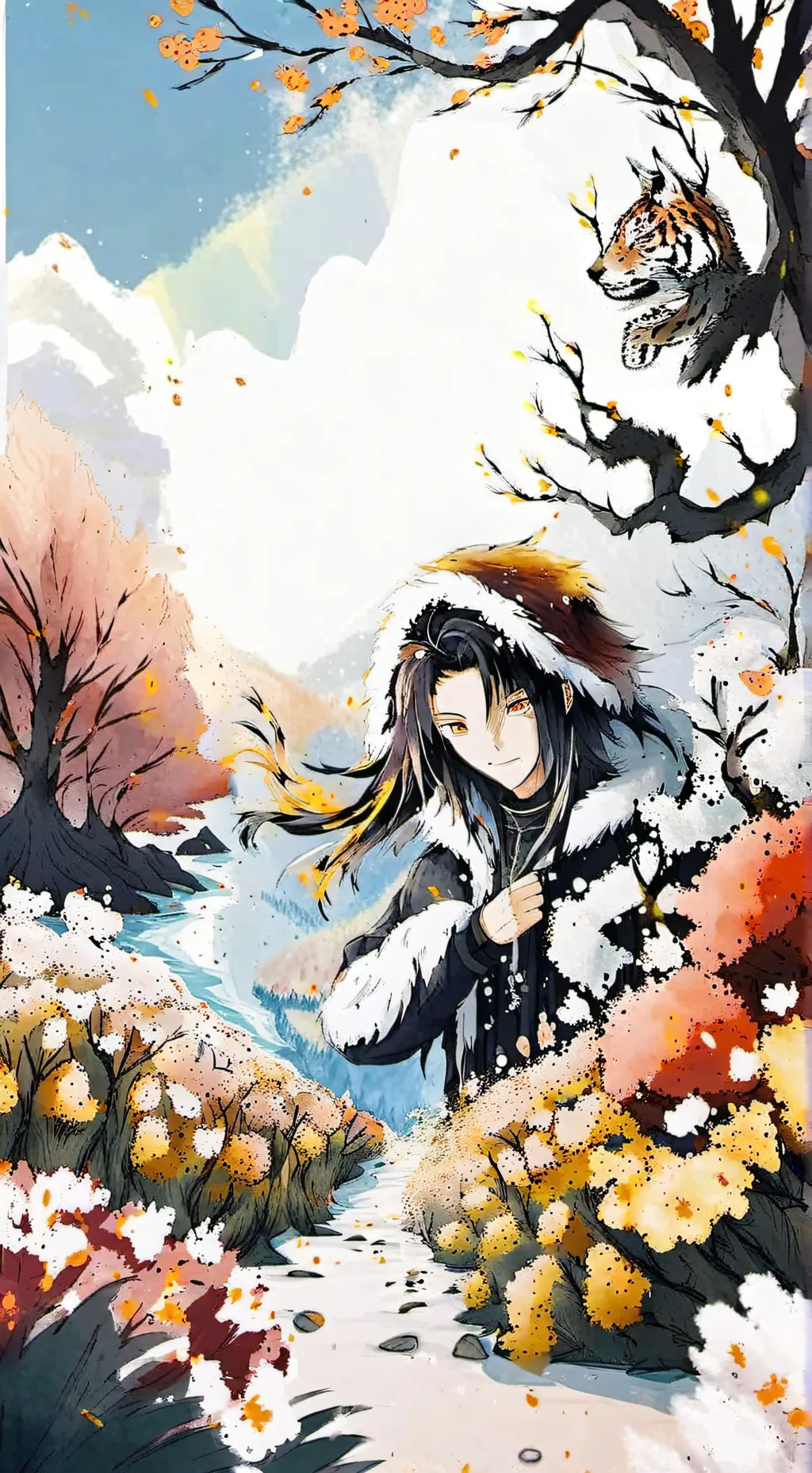 ai character: Uppermoons background