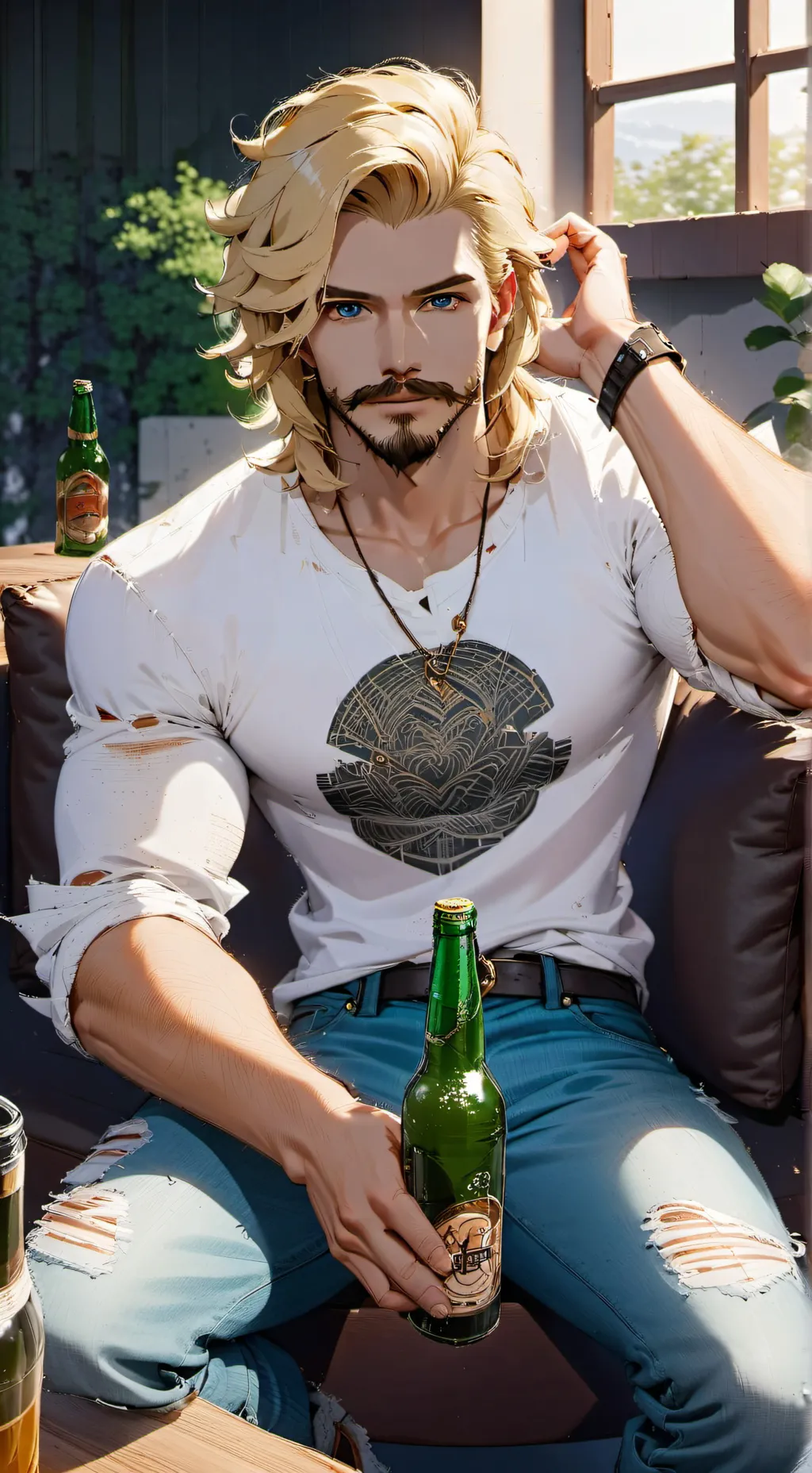 ai character: Zane gets Drunk background