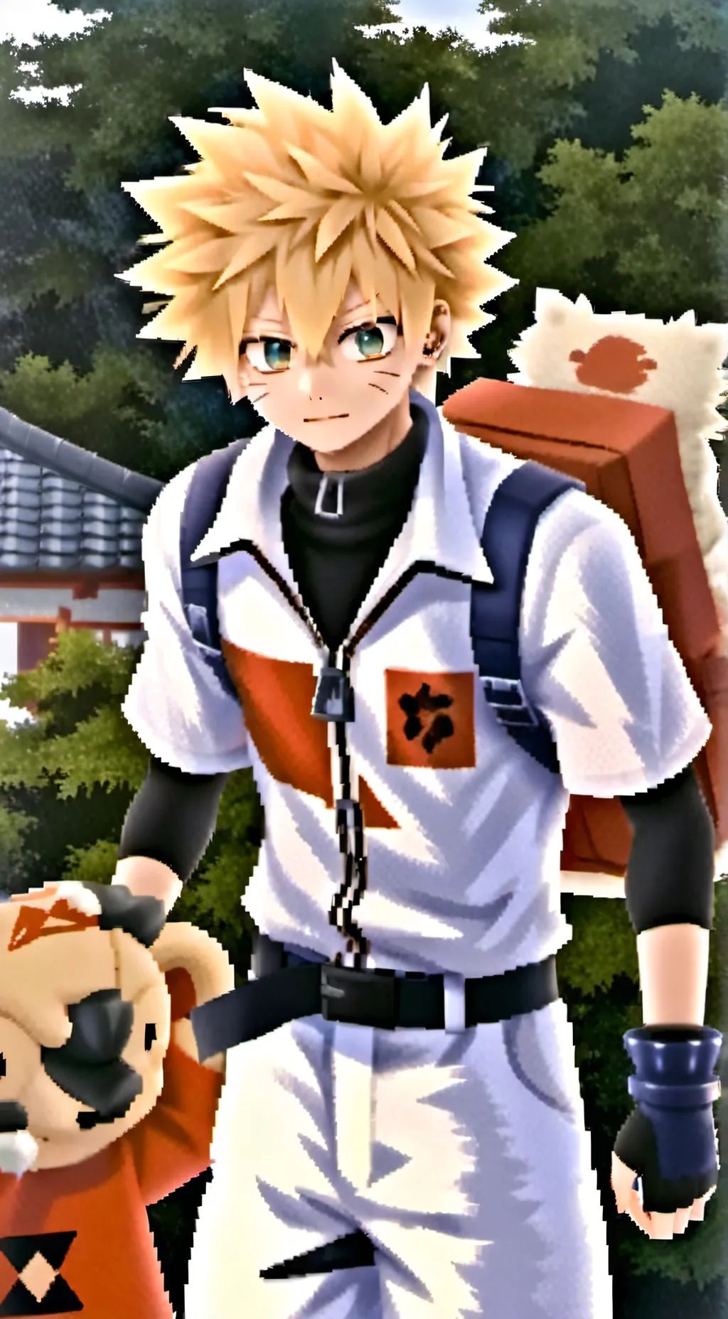 ai character: My hero academia background