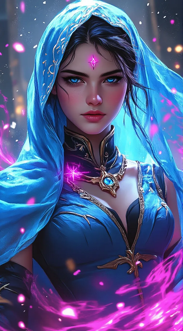 ai character: мери  background