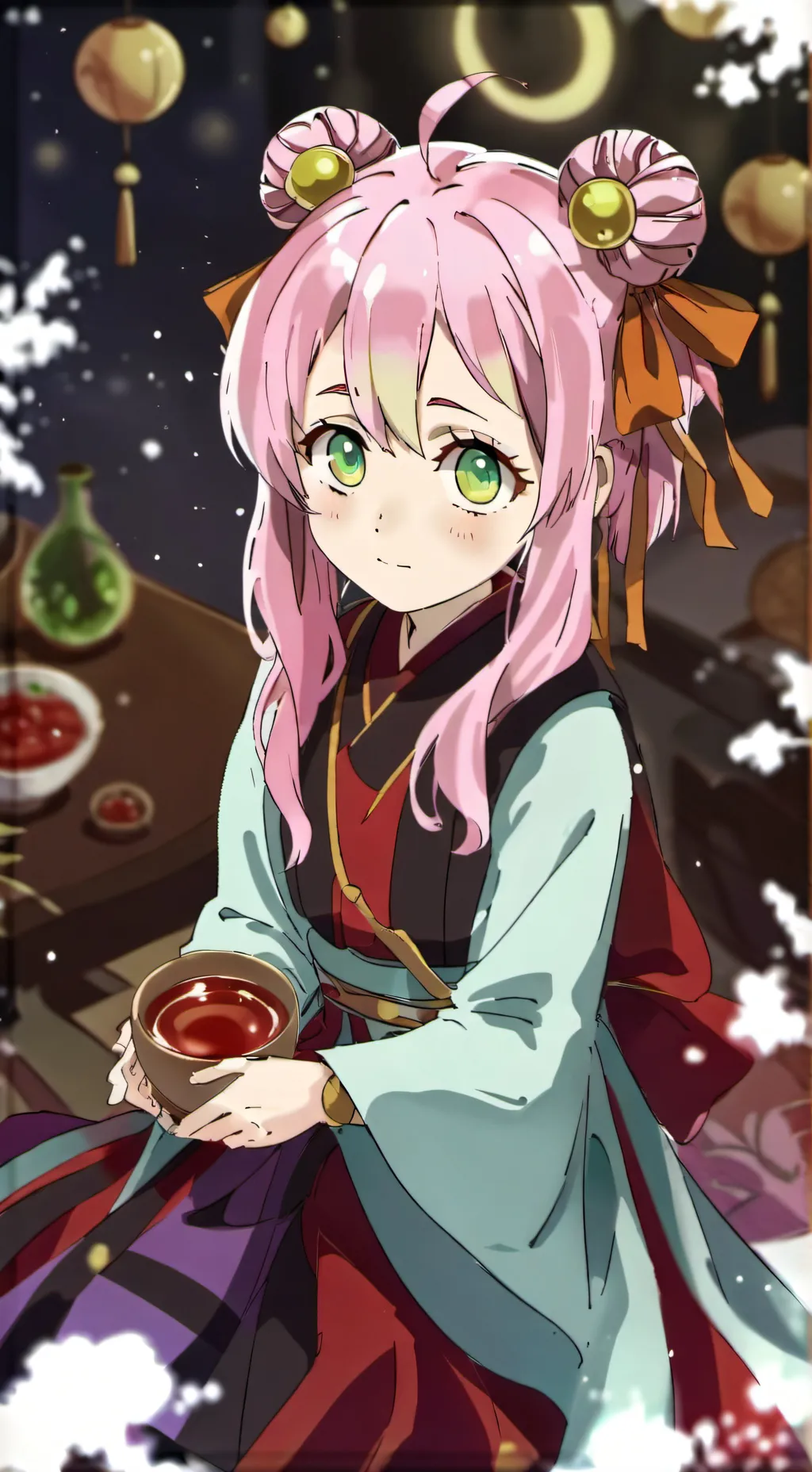 ai character: Mitsuri🌸 background