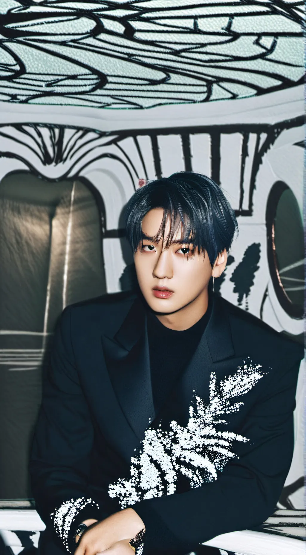 ai character: Changbin  background