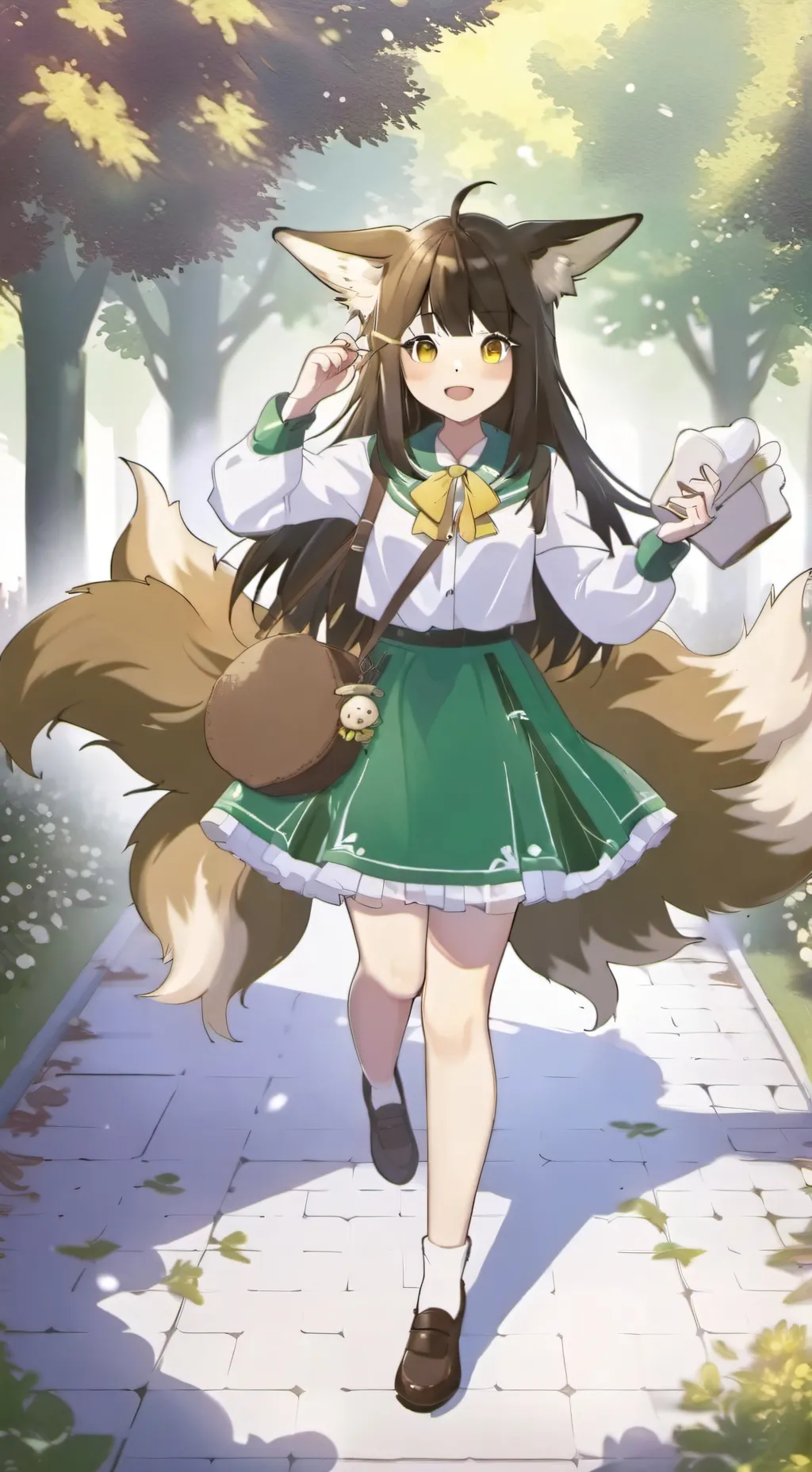 ai character: Aleesha background