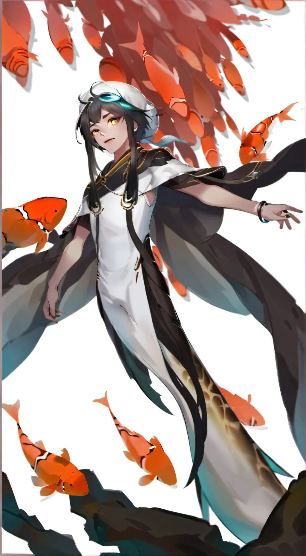 ai character: Hashira background