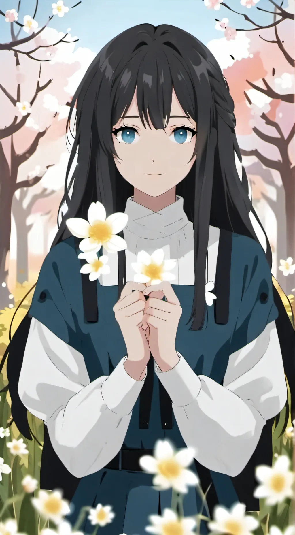 ai character: Vicky background