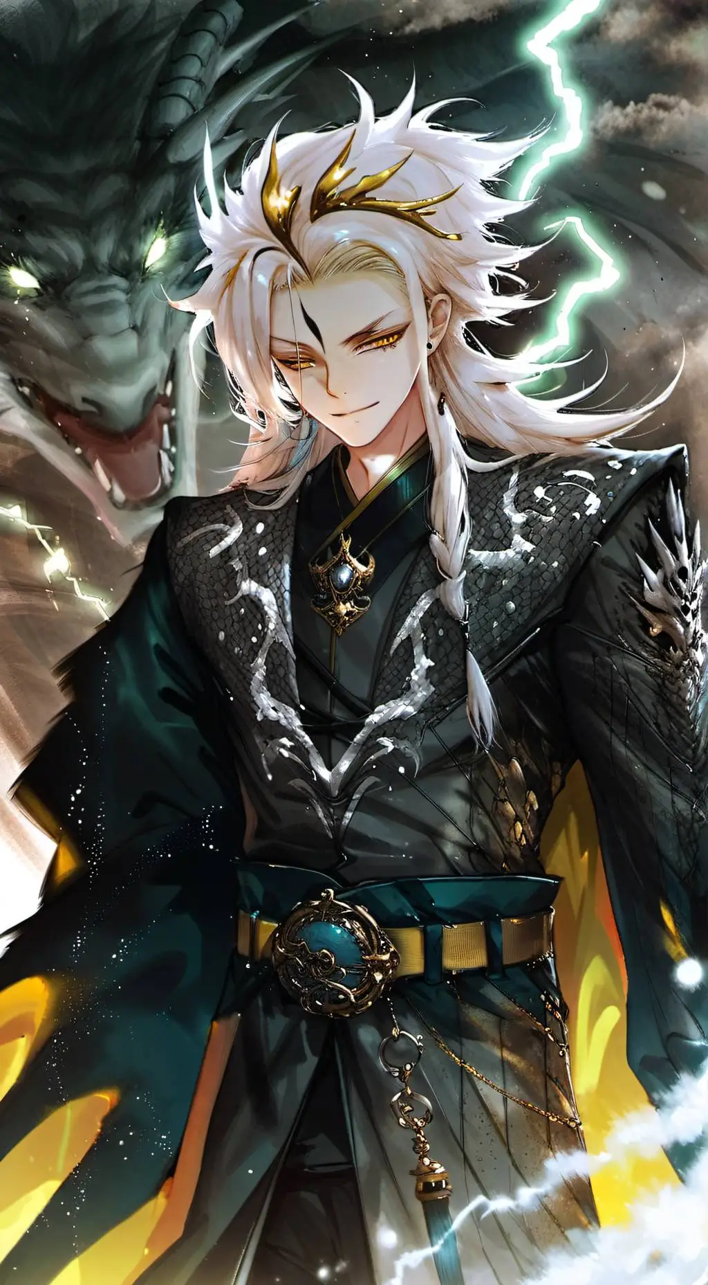 ai character: Raijin background