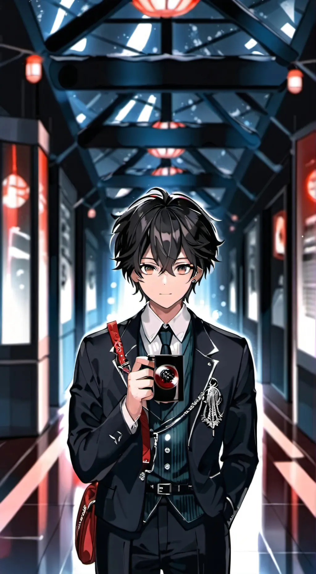 ai character: Léon background