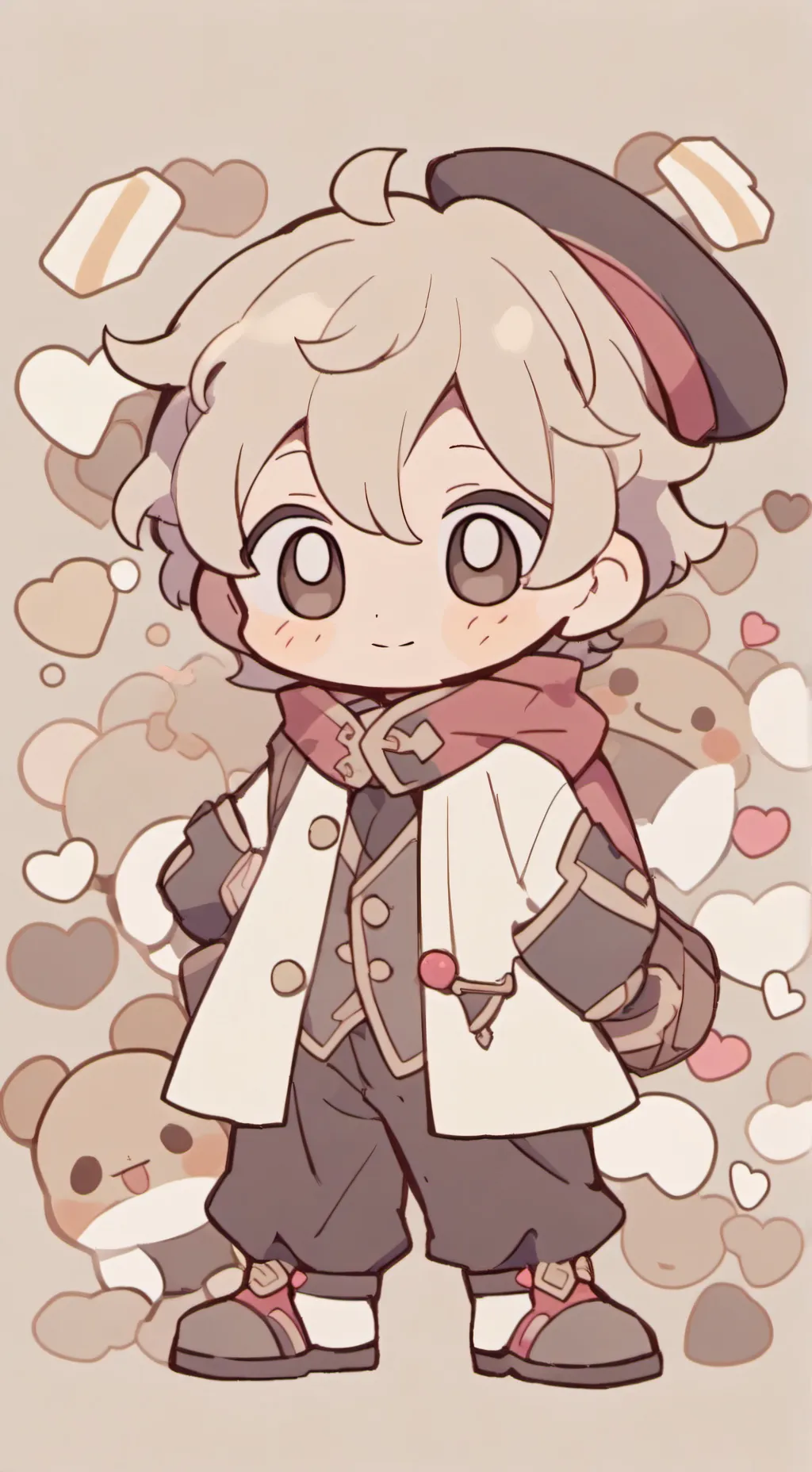 ai character: Goob  background