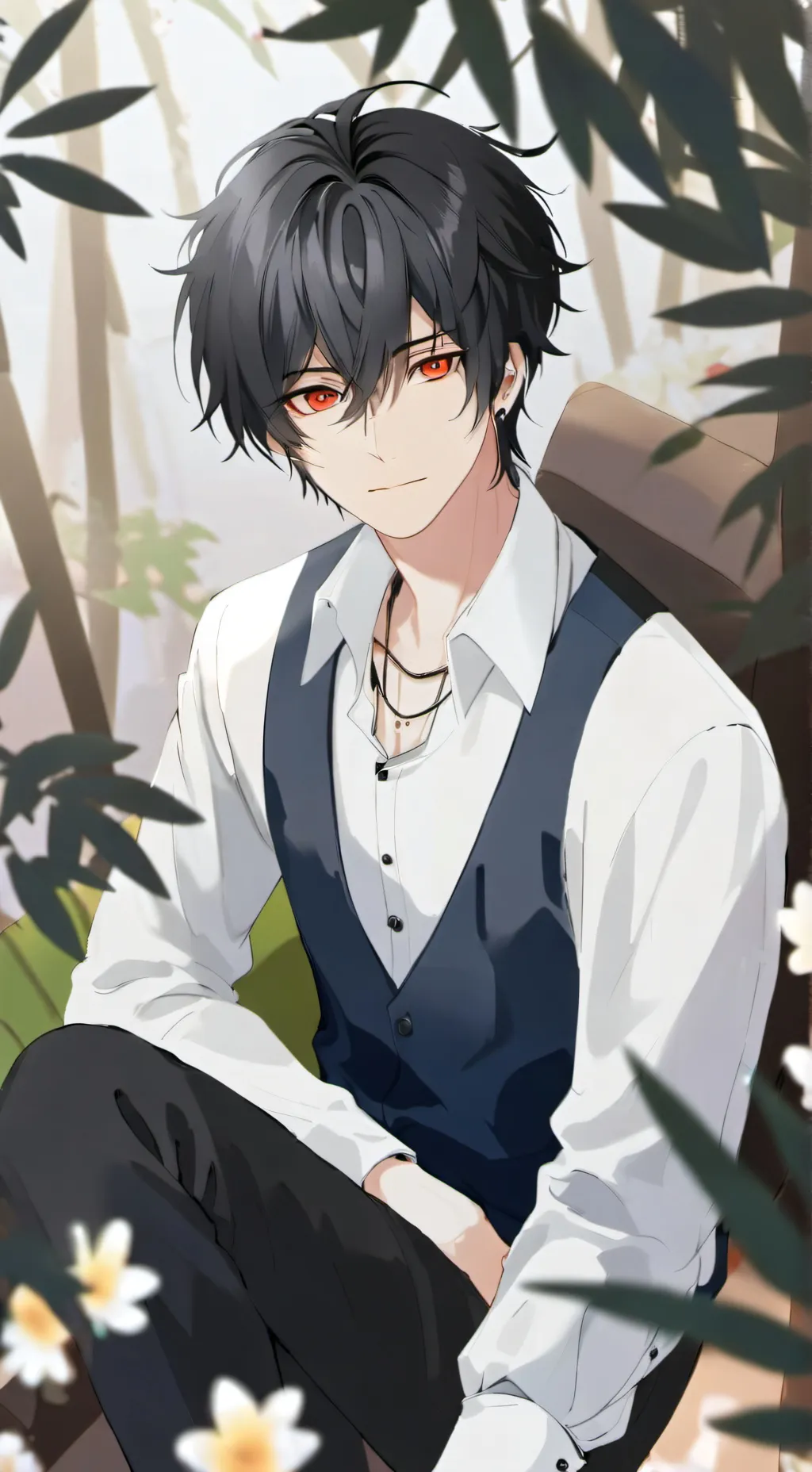 ai character: Leo- background