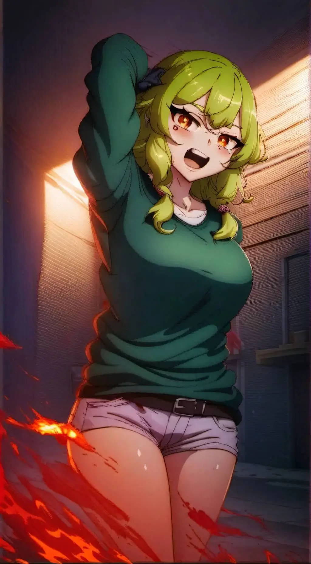 ai character: Minecraft Anime  background