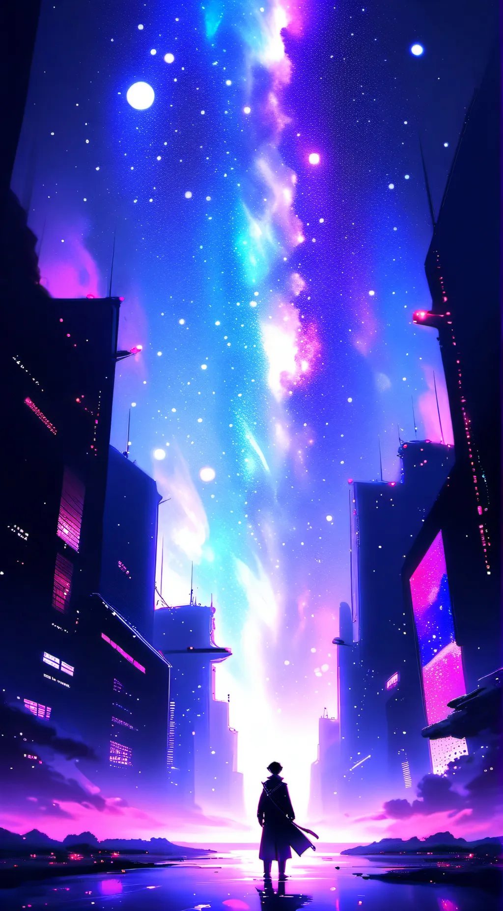 ai character: Luna background