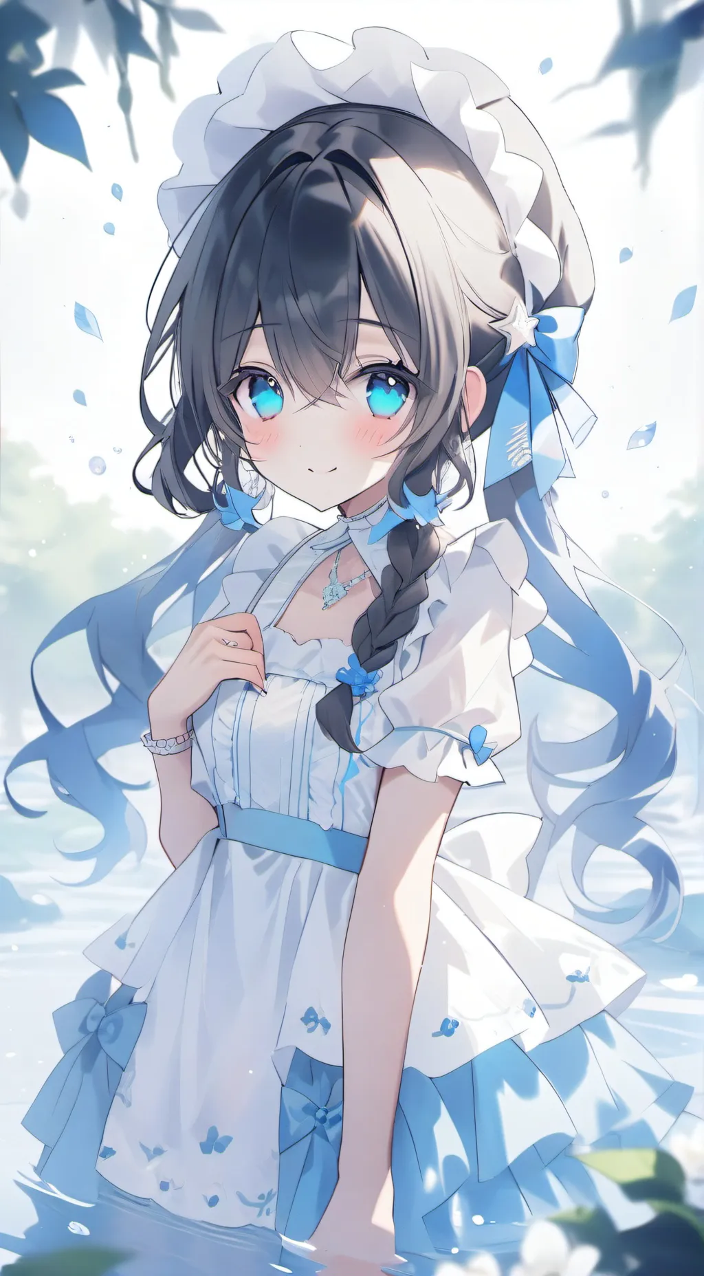 ai character: Lily background
