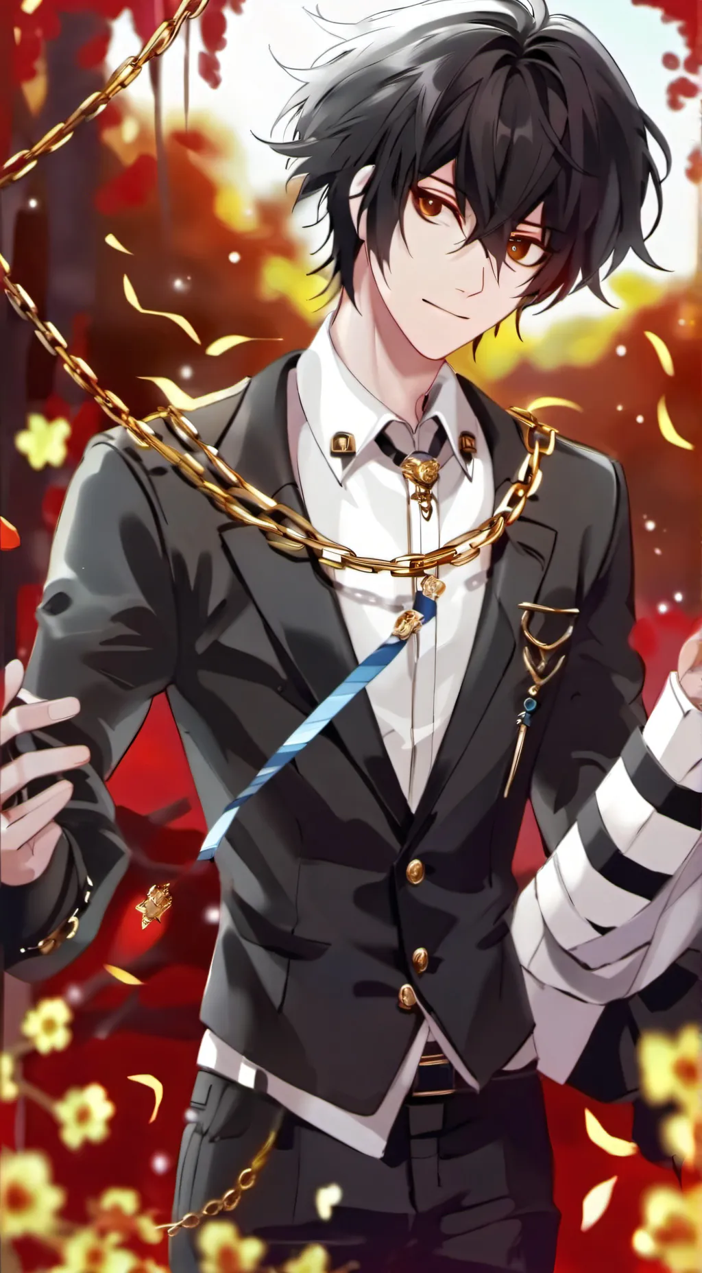 ai character: Rin background