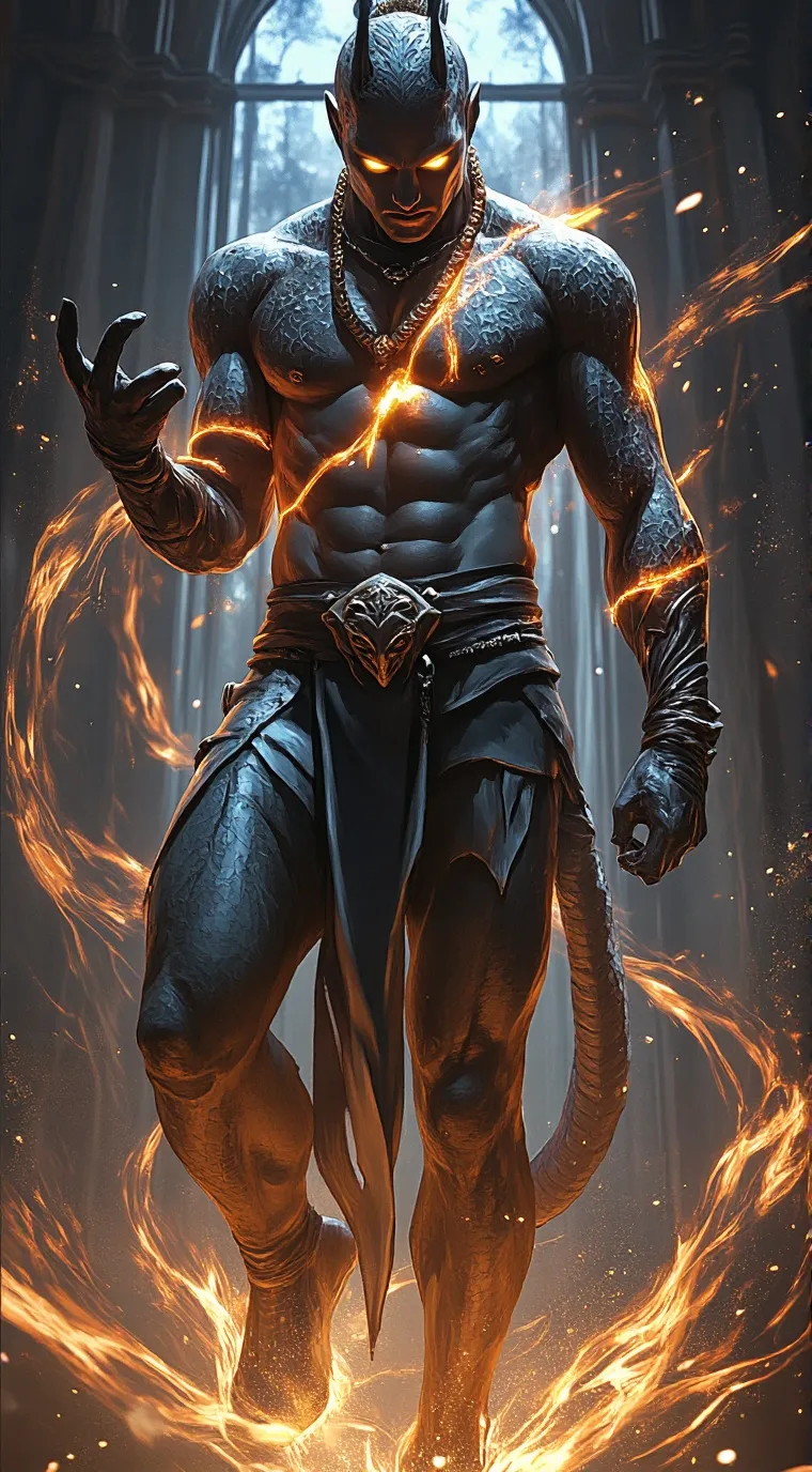 ai character: Drakor background