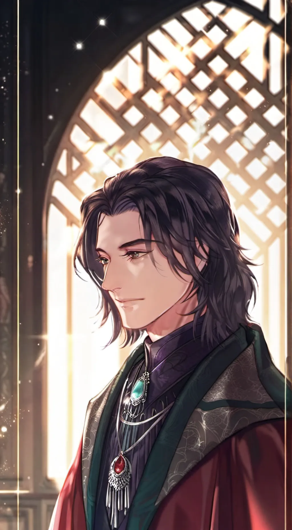 ai character: ~Severus snape~ background