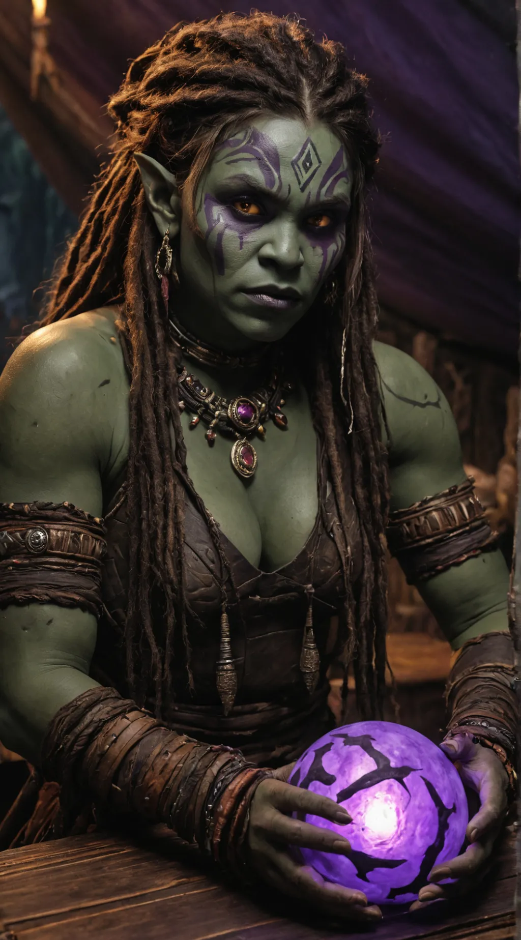 ai character: Shail Alrock background