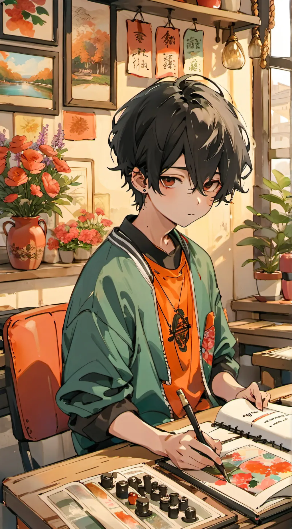 ai character: Marco background