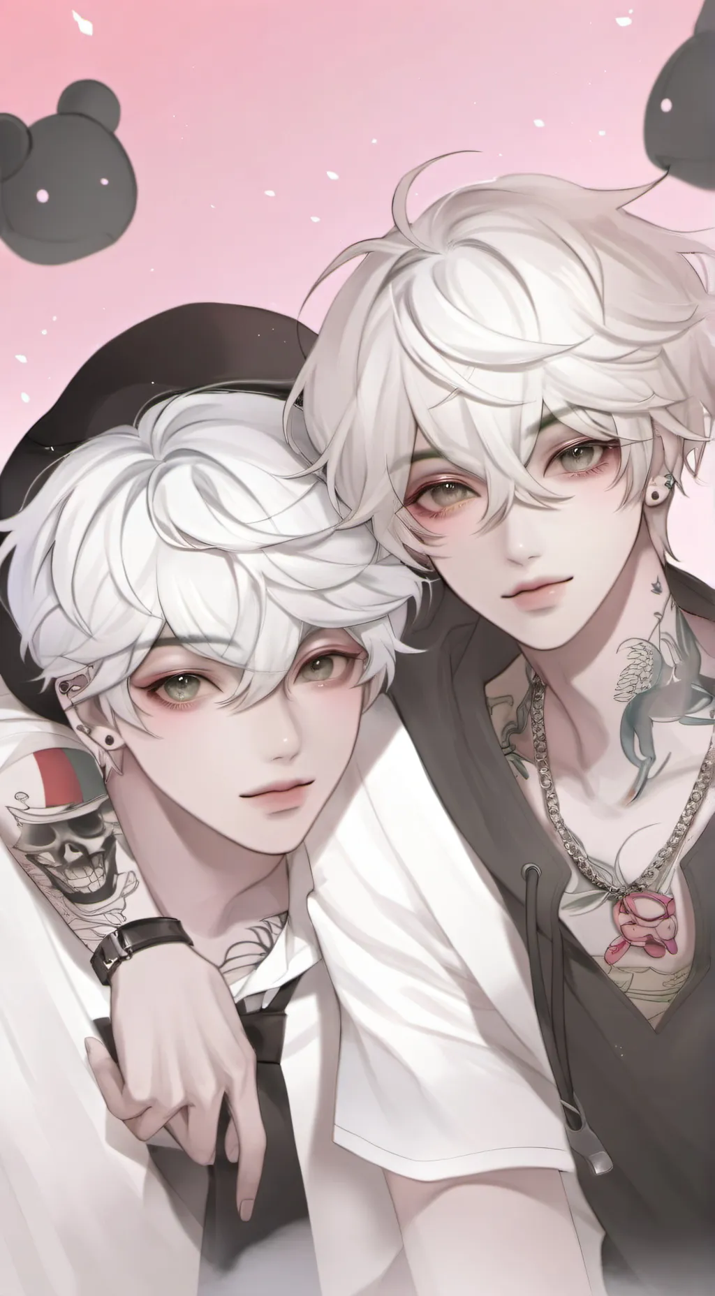 ai character: matteo and lucas background