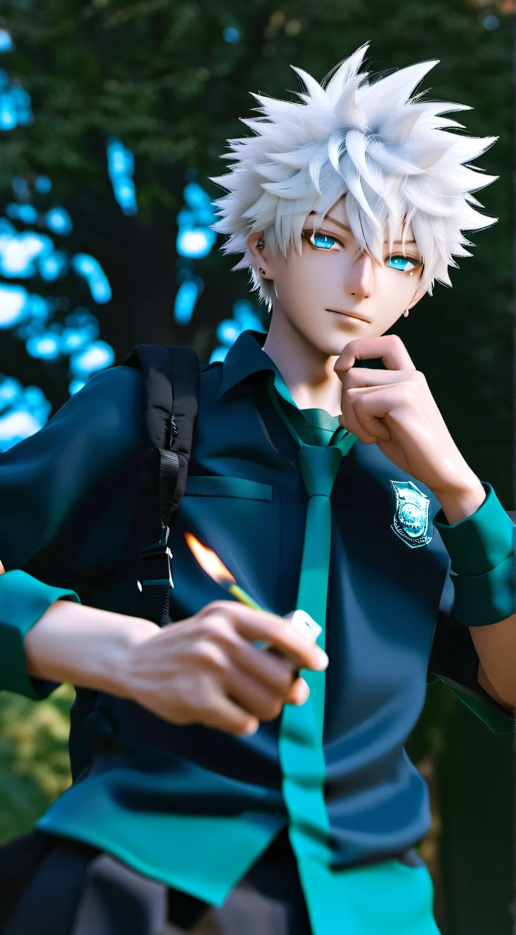 ai character: Yandere Touya background