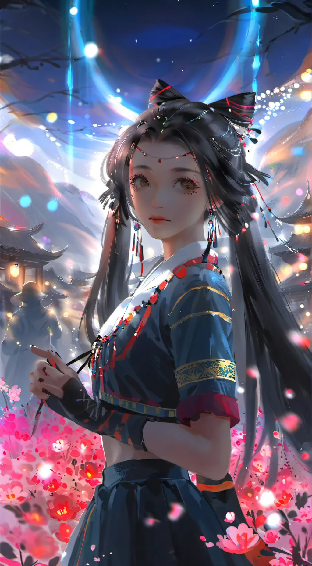 ai character: Mariana  background
