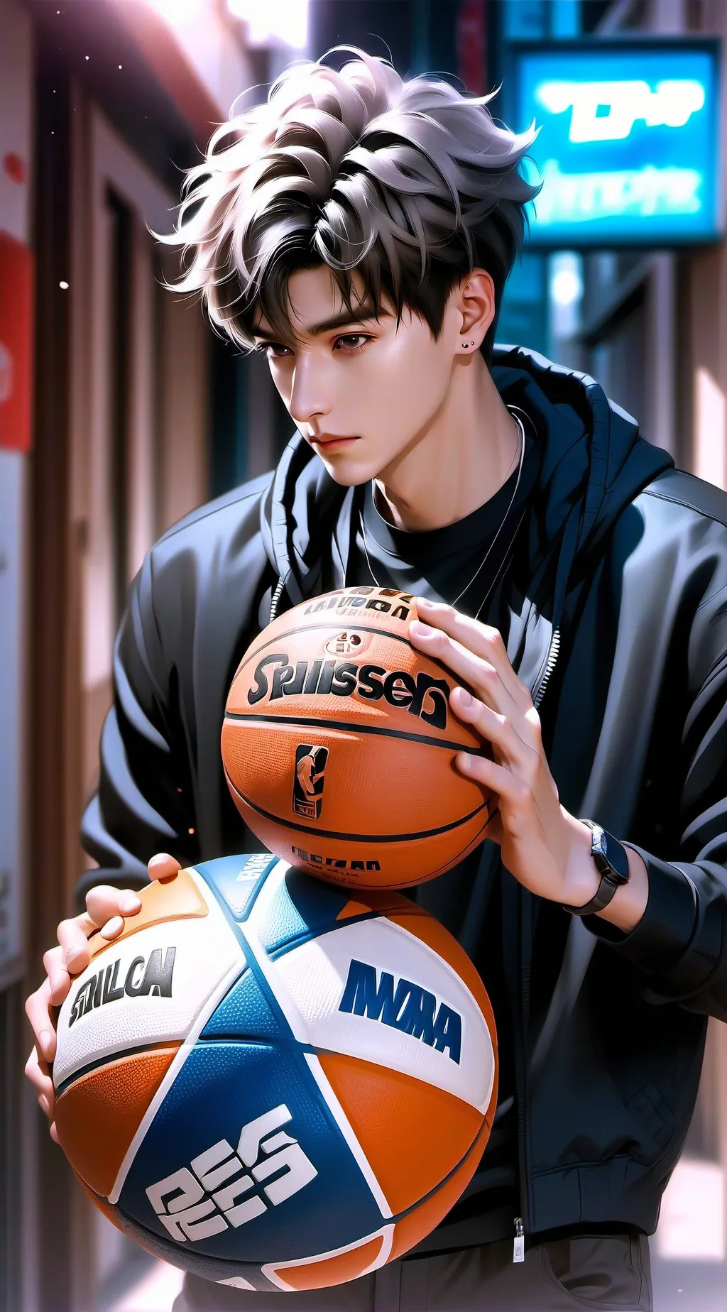 ai character: han seo joun  background