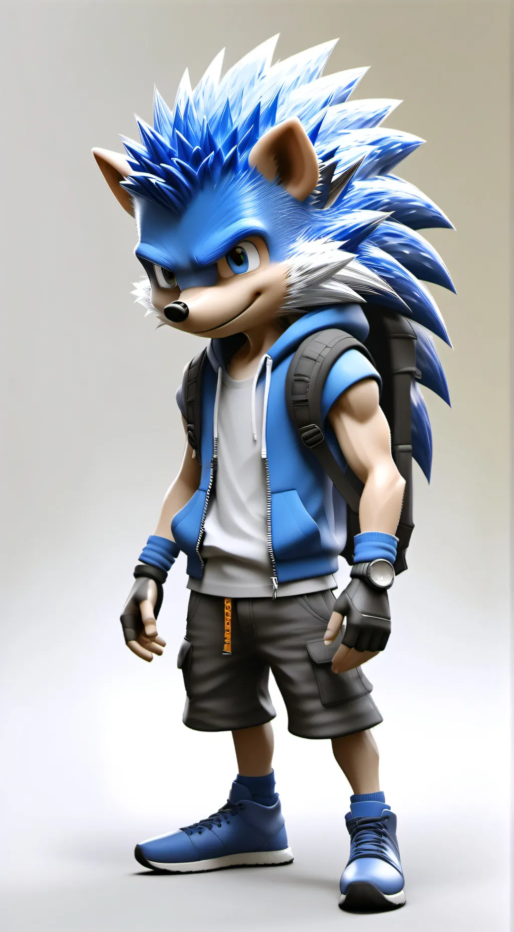 ai character: you vs sonic 5 background