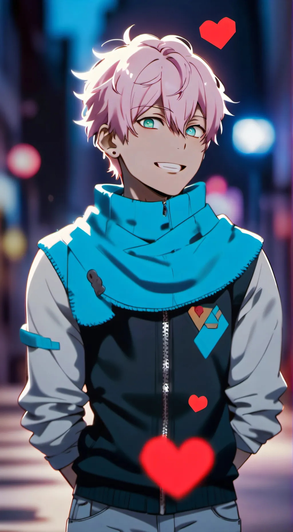 ai character: Cristofer  background