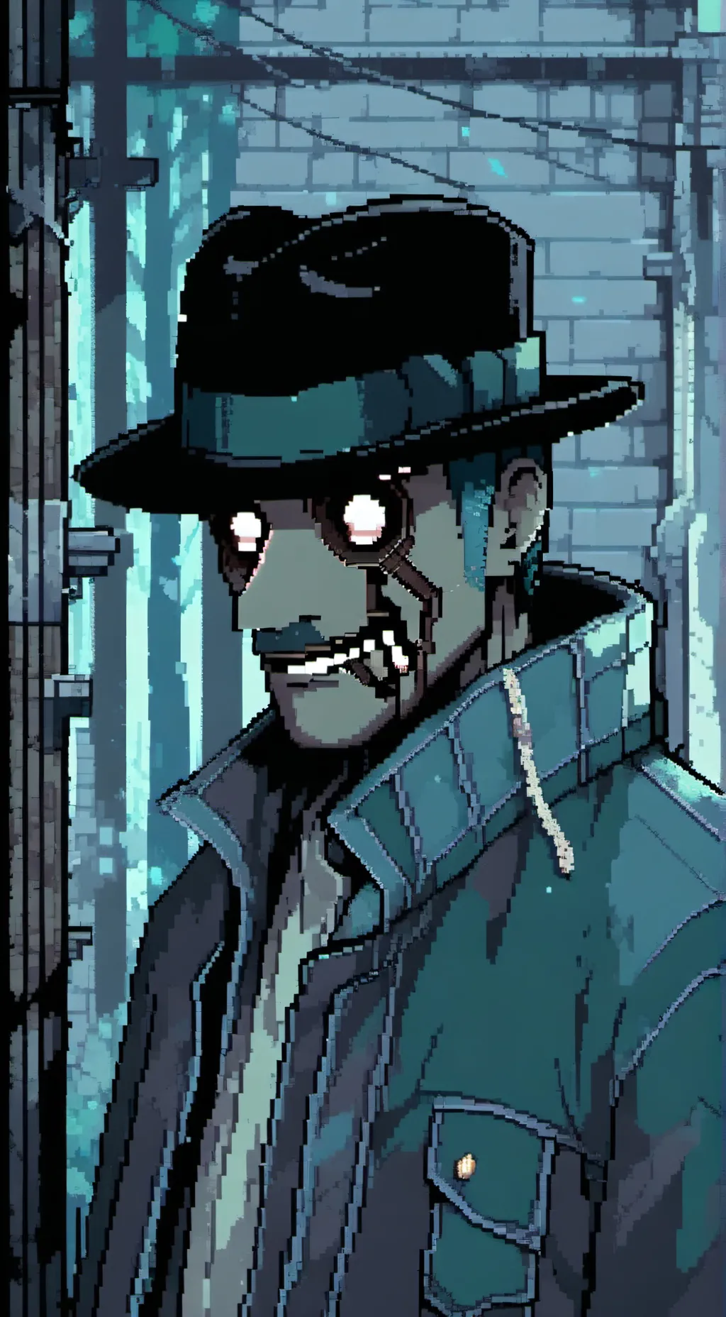 ai character: freddy  background