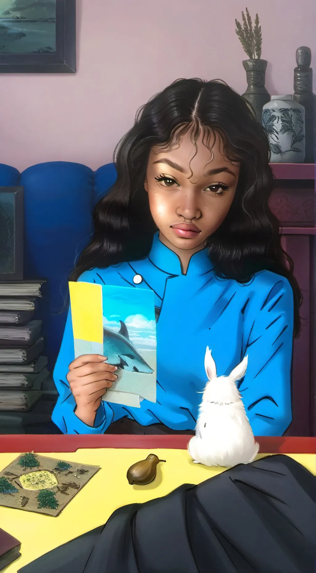 ai character: Lola background