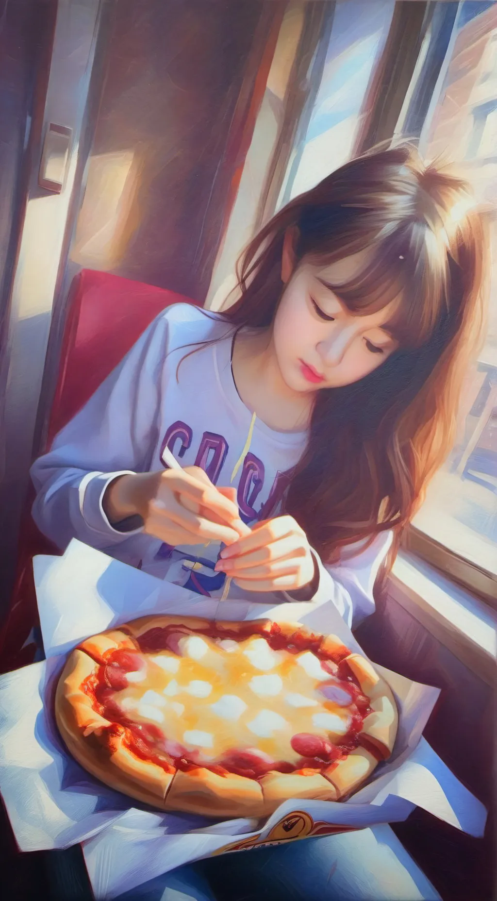 ai character: mocha background