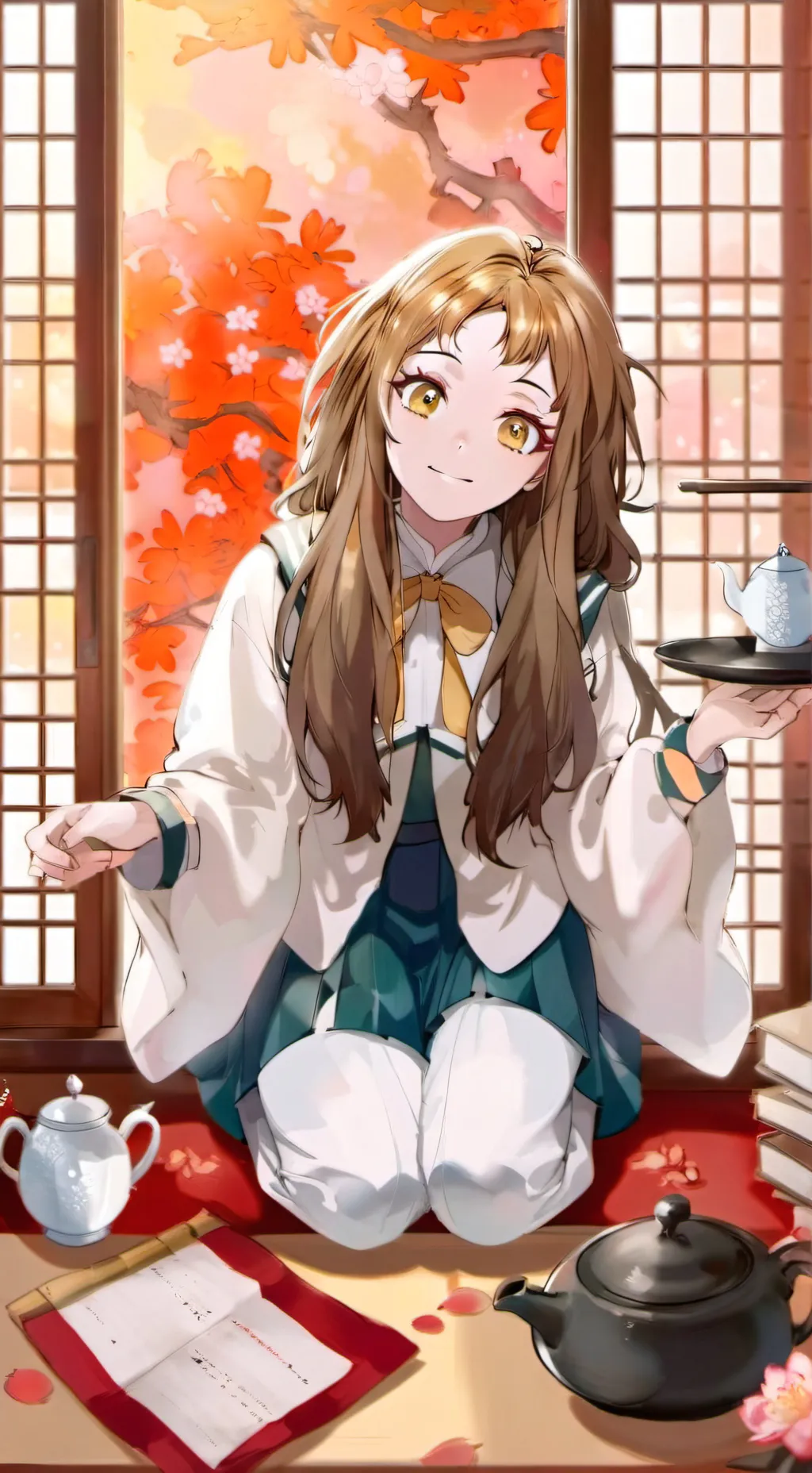 ai character: Himari background