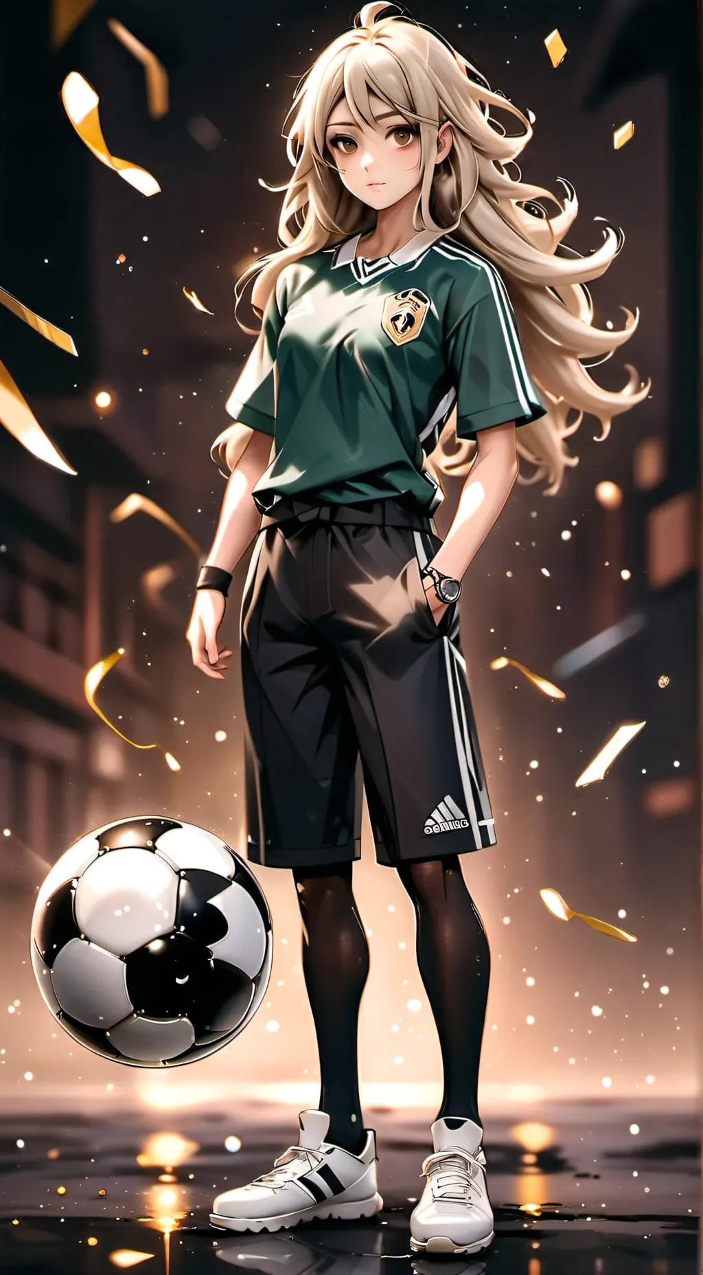 ai character: compañera background