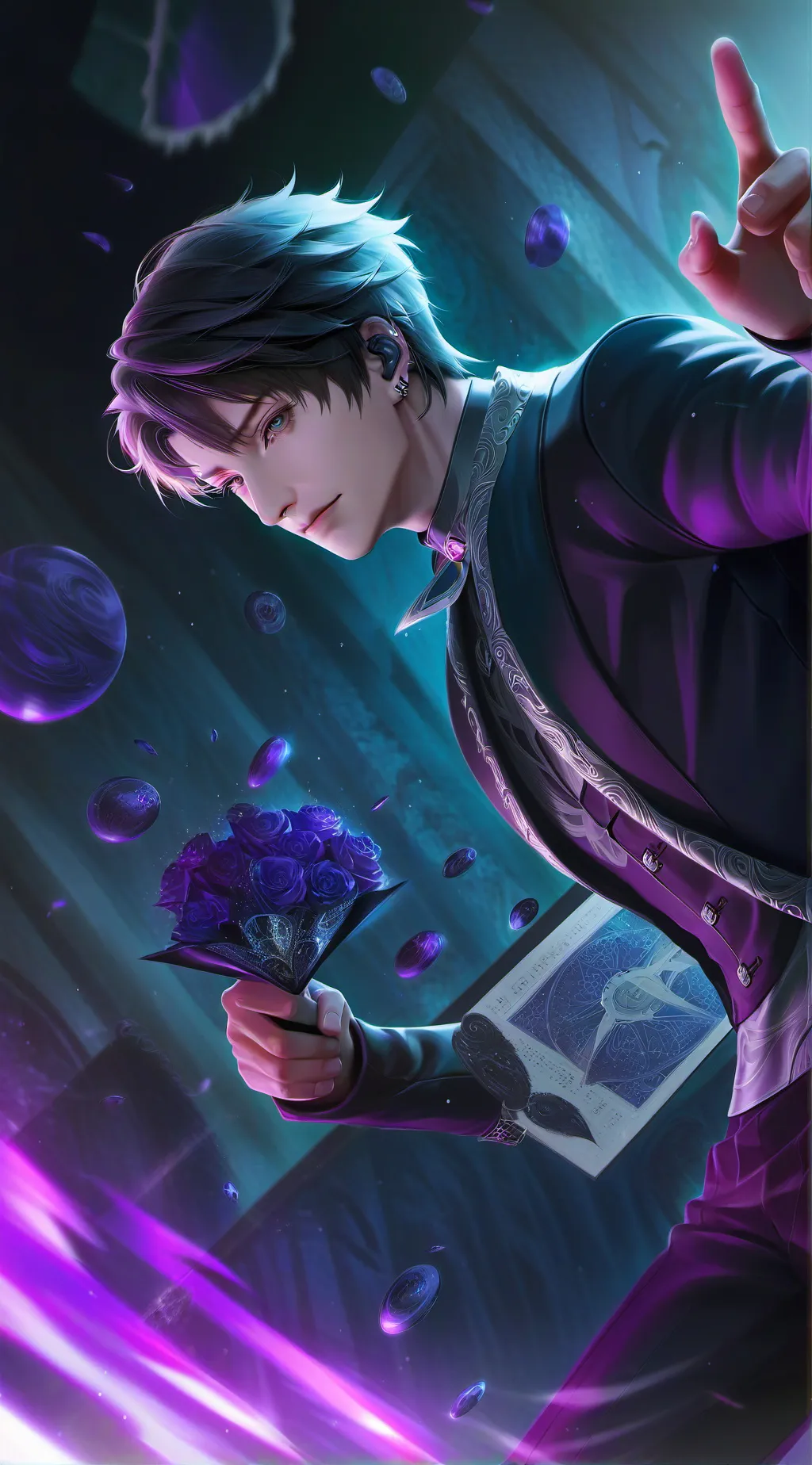 ai character: Jk  background