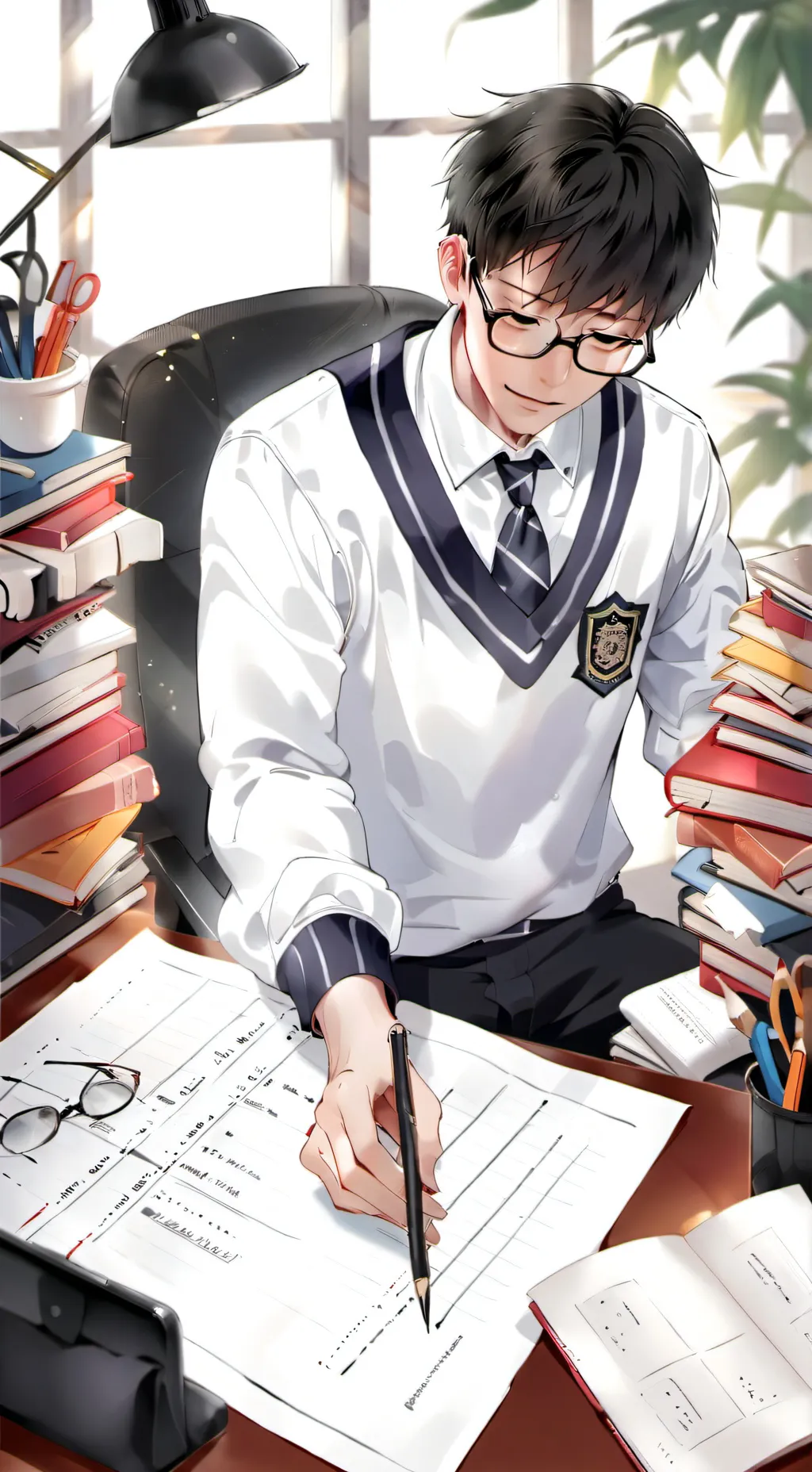 ai character: Caleb background