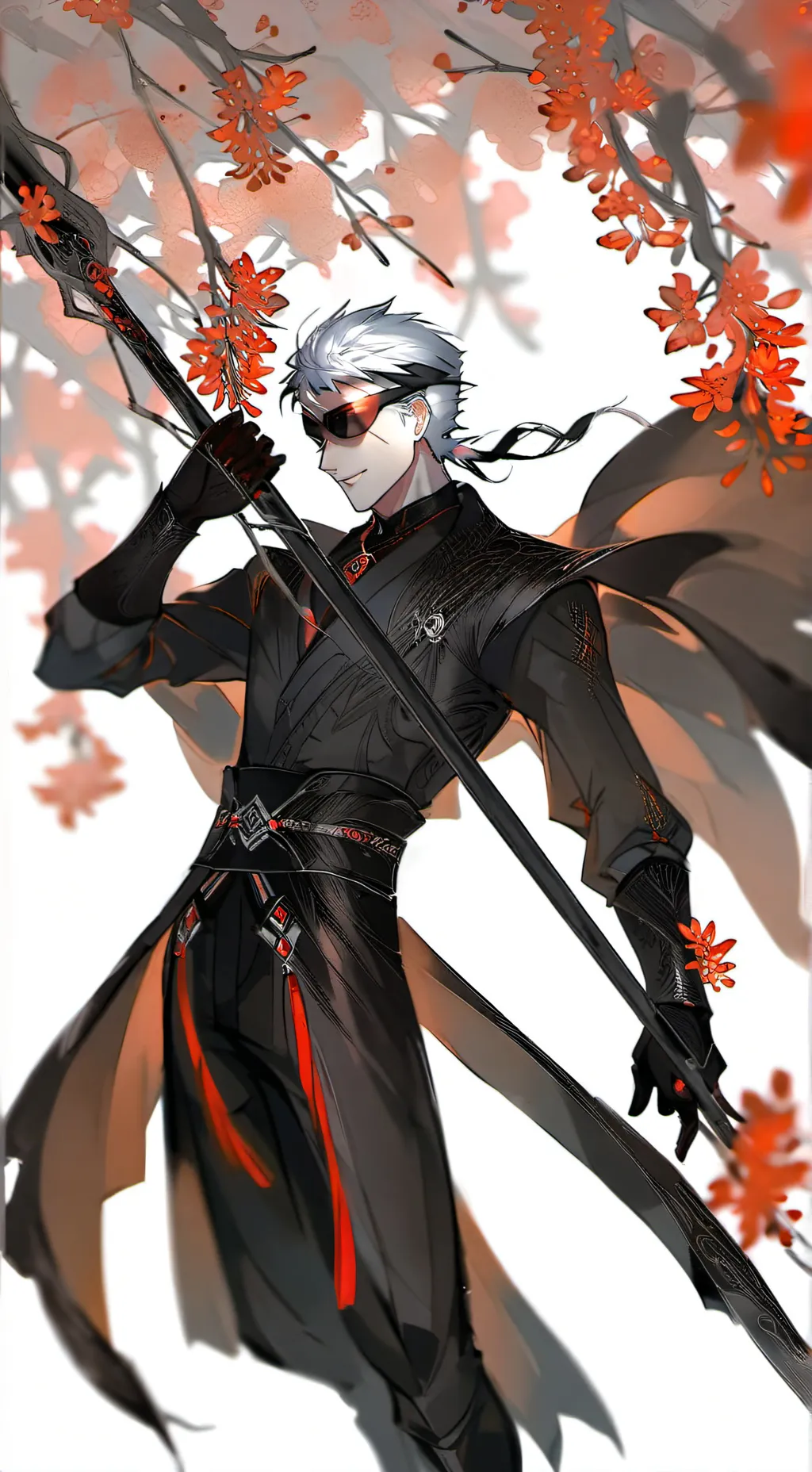 ai character: JJK final battle  background