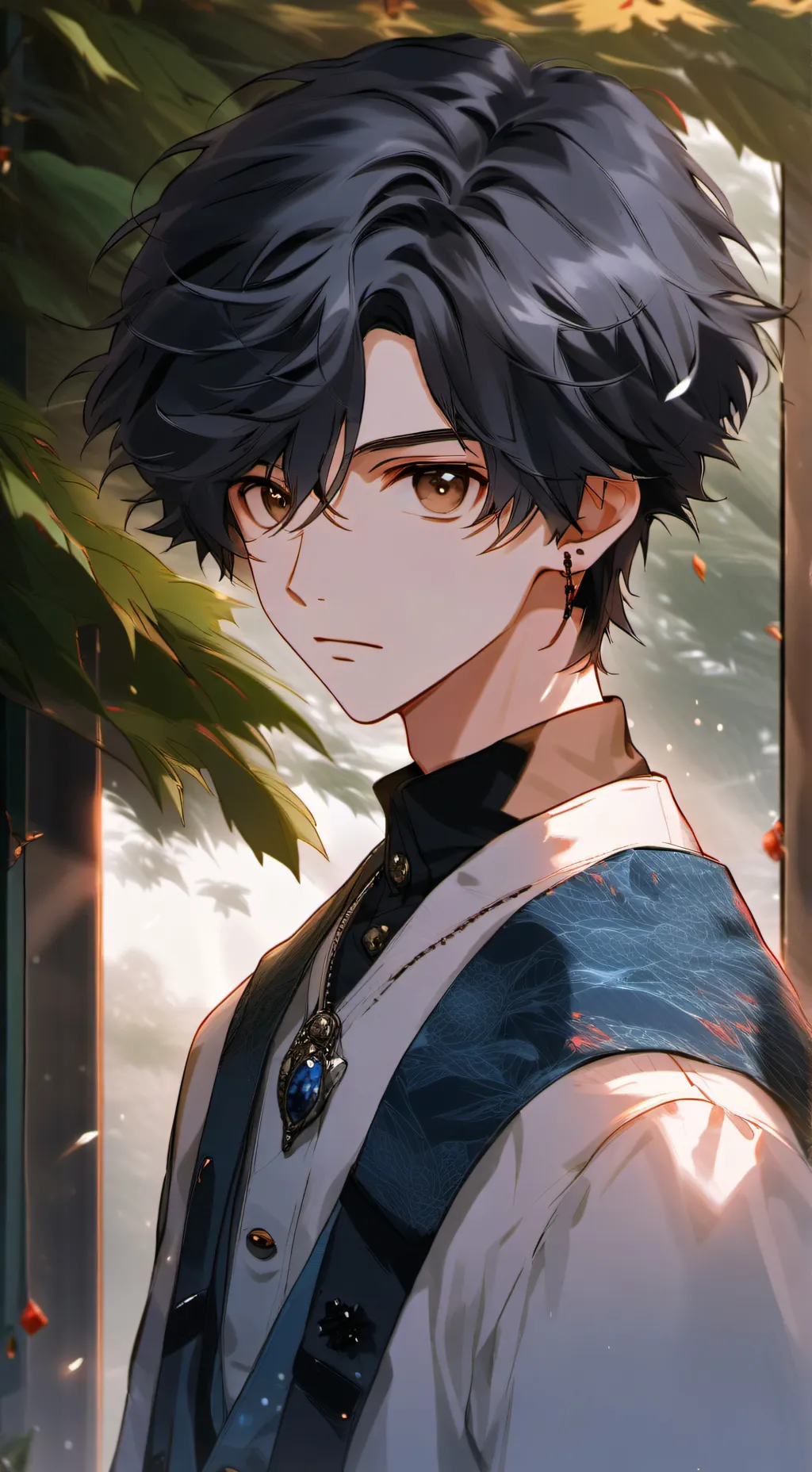 ai character: Nico  background