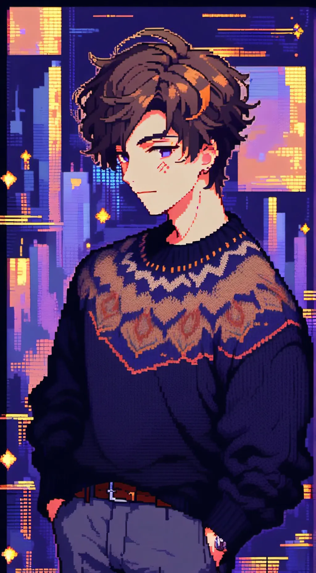 ai character: Remus lupin  background