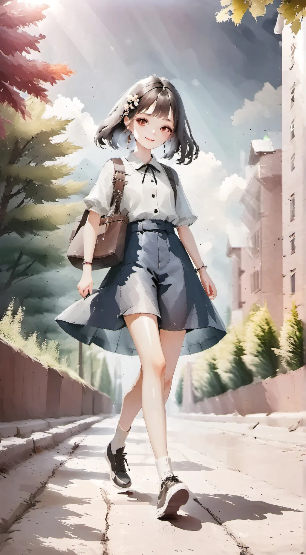 ai character: Marissa ￼ background