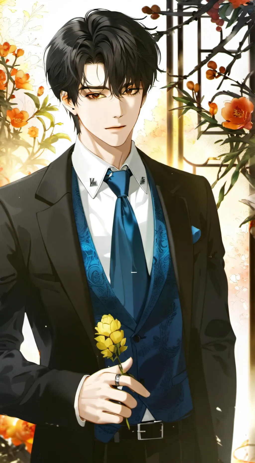 ai character: Ethan  background