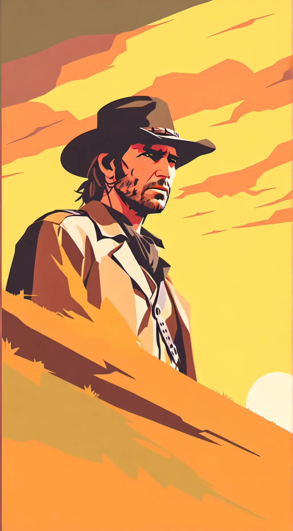ai character: RDR1 background