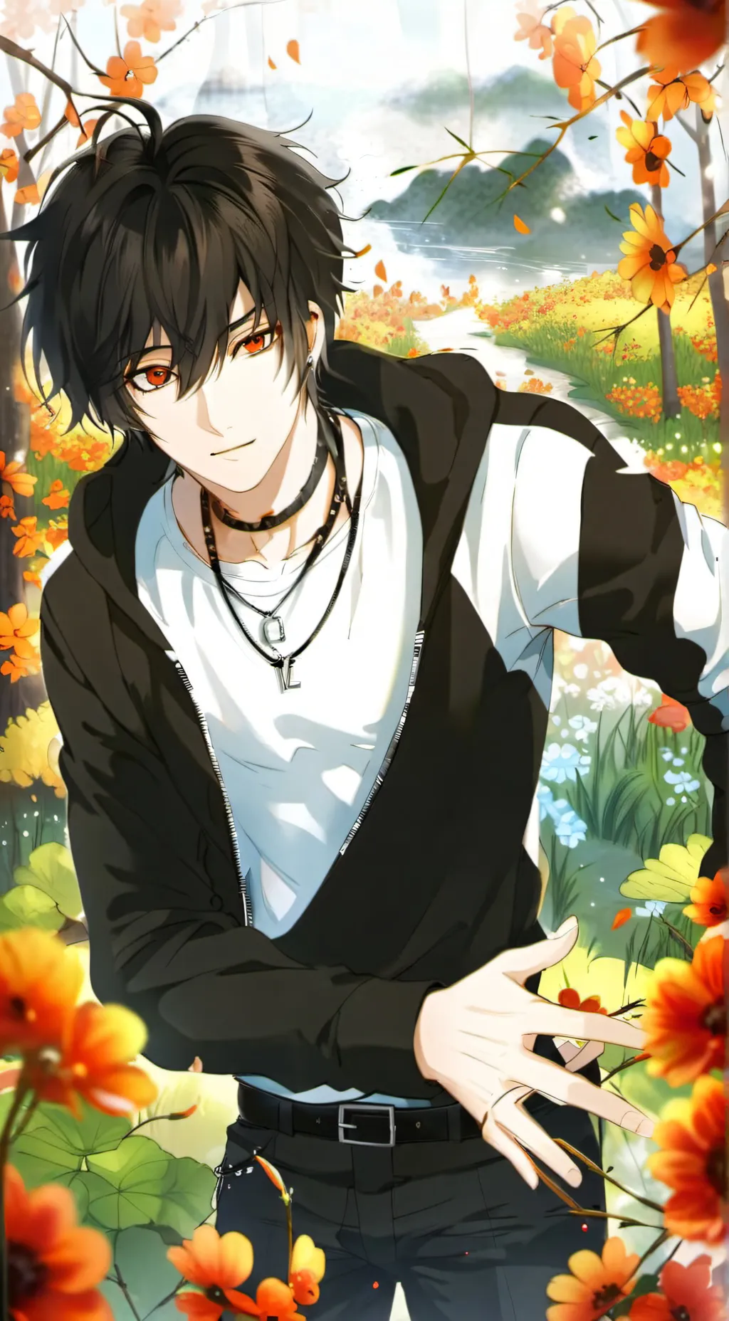 ai character: Collin  background