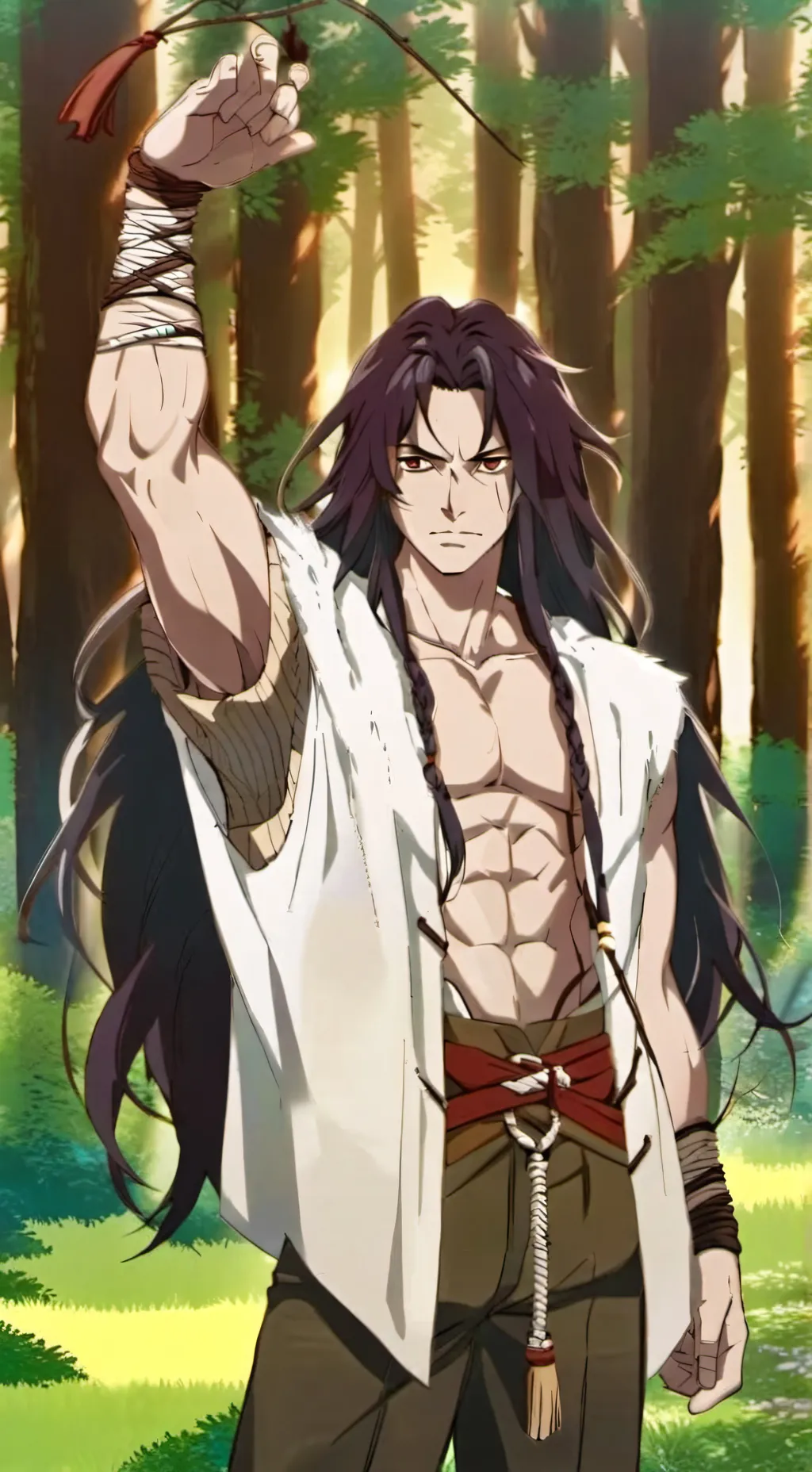 ai character: Tsukasa  background